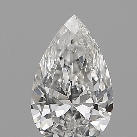 0.07ct Pear Natural Diamond (Colour E, Clarity VS2, Cut VG, IGI)